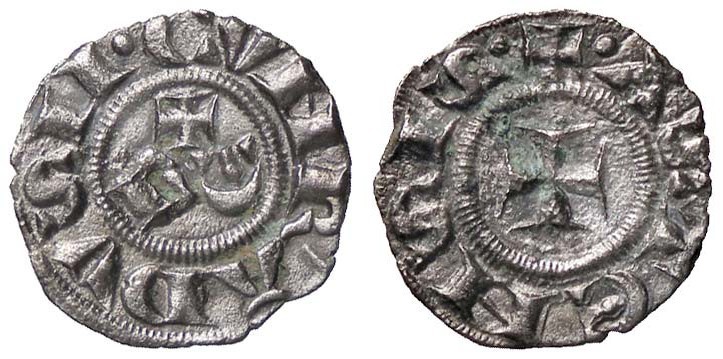 ZECCHE ITALIANE - ASTI - Comune (1140-1336) - Denaro MIR 34; Biaggi 232 (MI g. 0...