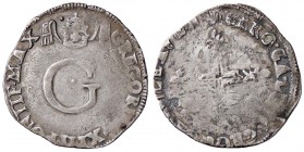 ZECCHE ITALIANE - AVIGNONE - Gregorio XIII (1572-1585) - Da 6 bianchi Ser. 867; Munt. 341 R (MI g. 3,76)
meglio di MB