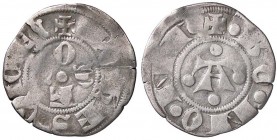 ZECCHE ITALIANE - BOLOGNA - Giovanni Visconti (1350-1360) - Bolognino CNI 1/4; MIR 5 R (AG g. 1,09)
MB