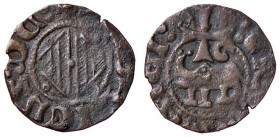 ZECCHE ITALIANE - CATANIA - Federico IV il Semplice (1355-1377) - Denaro Spahr 266/273; MIR 1 R (MI g. 0,56)
qBB