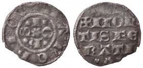 ZECCHE ITALIANE - CHIVASSO - Giovanni I Paleologo (1338-1372) - Imperiale CNI 29/30; MIR 389 RRR (MI g. 0,46)
qBB
