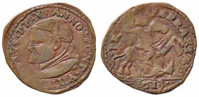 ZECCHE ITALIANE - FERRARA - Paolo V (1605-1621) - Quattrino 1613 A. VIII Munt. 230/232 CU
meglio di MB