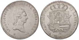 ZECCHE ITALIANE - FIRENZE - Ludovico I di Borbone (1801-1803) - Francescone 1803 Mont. 178 R AG 1 capovolto
BB/BB+