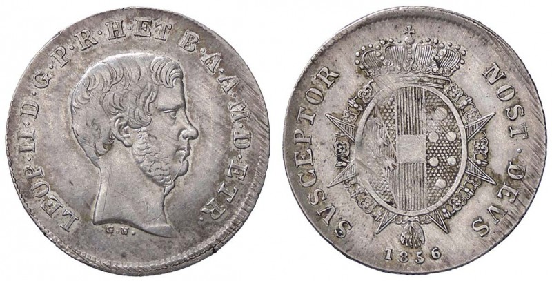 ZECCHE ITALIANE - FIRENZE - Leopoldo II di Lorena (1824-1859) - Paolo 1856 Pag. ...