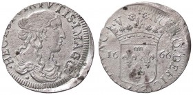 ZECCHE ITALIANE - FOSDINOVO - Maria Maddalena Centurioni Malaspina (1667-1669) - Luigino 1666 Cammarano 67 var. AG
BB