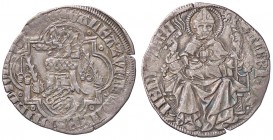 ZECCHE ITALIANE - MILANO - Galeazzo II Visconti (1354-1378) - Grosso da un soldo e mezzo Crippa 2; MIR 108 RR (AG g. 2,49)
BB