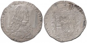 ZECCHE ITALIANE - MILANO - Carlo II, secondo periodo (1675-1700) - Filippo 1694 Crippa 4; MIR 387/2 AG
BB-SPL