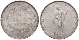 ZECCHE ITALIANE - MILANO - Governo Provvisorio (1848) - 5 Lire 1848 Pag. 213; Mont. 425 AG
FDC