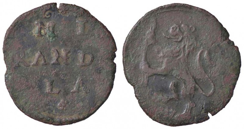ZECCHE ITALIANE - MIRANDOLA - Anonime attribuite ad Alessandro I Pico - Quattrin...