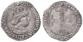 ZECCHE ITALIANE - NAPOLI - Ferdinando I d’Aragona (1458-1494) - Coronato P.R. 15m; MIR 68/12 (AG g. 3,96)
BB+