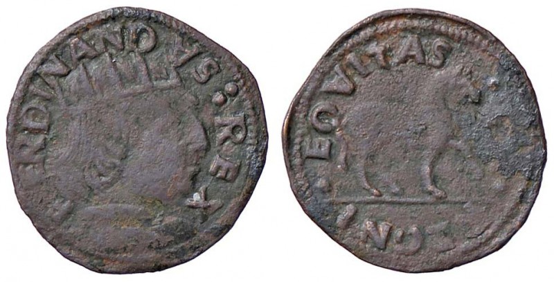 ZECCHE ITALIANE - NAPOLI - Ferdinando I d’Aragona (1458-1494) - Cavallo MIR 84 (...