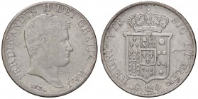 ZECCHE ITALIANE - NAPOLI - Ferdinando II di Borbone (1830-1859) - Piastra 1834 P.R. 58; Mont. 745/749 AG
BB-SPL
