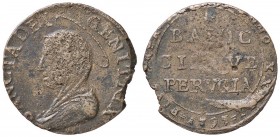 ZECCHE ITALIANE - PERUGIA - Pio VI (1775-1799) - Madonnina 1797 CNI 38; Munt. 388 var. I R CU
MB