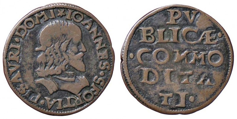 ZECCHE ITALIANE - PESARO - Giovanni Sforza (1489-1510) - Soldo CNI 15 R (CU g. 1...