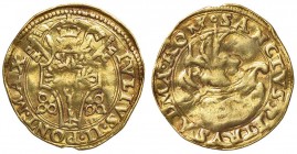 ZECCHE ITALIANE - ROMA - Giulio II (1503-1513) - Fiorino di camera CNI 23; Munt. 15 R (AU g. 3,26) Da montatura
MB