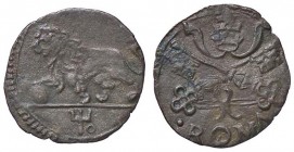 ZECCHE ITALIANE - ROMA - Leone X (1513-1521) - Quattrino CNI 177; Munt. 54 RR (MI g. 0,65)
SPL