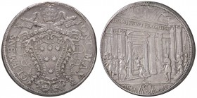 ZECCHE ITALIANE - ROMA - Clemente X (1670-1676) - Piastra 1675 CNI 22; Munt. 18 R AG Appiccagnolo rimosso
qBB