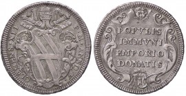 ZECCHE ITALIANE - ROMA - Clemente XII (1730-1740) - Testone A. V CNI 57; Munt. 40 R (AG g. 8,39)
SPL