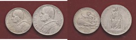 ZECCHE ITALIANE - ROMA - Pio XI (1922-1939) - 10 e 5 Lire 1931 Mont. 433/442 AG
qFDC÷FDC