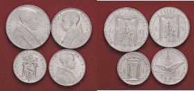 ZECCHE ITALIANE - ROMA - Pio XII (1939-1958) - Serie 1950 - 4 monete Mont. 666 IT Lievi ossidazioni al bordo delle 10 lire
qFDC÷FDC