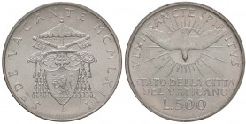 ZECCHE ITALIANE - ROMA - Sede Vacante (1958) - 500 Lire 1958 Mont. 675 R AG Città
FDC