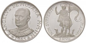 ZECCHE ITALIANE - S.M.O.M. - Fra Angelo de Mojana di Cologna (1962-1988) - 2 Scudi 1965 AG
FS