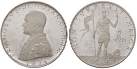 ZECCHE ITALIANE - S.M.O.M. - Fra Angelo de Mojana di Cologna (1962-1988) - 2 Scudi 1973 AG
FS