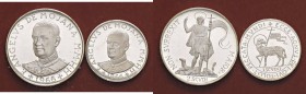 ZECCHE ITALIANE - S.M.O.M. - Fra Angelo de Mojana di Cologna (1962-1988) - 2 Scudi e scudo 1966 AG
FS