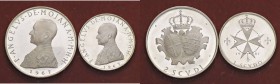 ZECCHE ITALIANE - S.M.O.M. - Fra Angelo de Mojana di Cologna (1962-1988) - 2 Scudi e scudo 1967 AG
FS