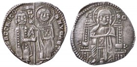 ZECCHE ITALIANE - VENEZIA - Pietro Gradenigo (1289-1311) - Grosso matapan Pao. 2 R (AG g. 2,15)Variante nella leggenda: GradoMico veMeti, utilizzate d...