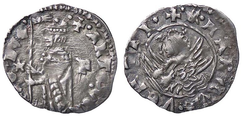 ZECCHE ITALIANE - VENEZIA - Antonio Venier (1382-1400) - Soldino Pao. 4 (AG g. 0...