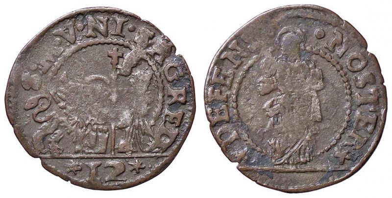 ZECCHE ITALIANE - VENEZIA - Nicolò Sagredo (1675-1676) - Soldo da 12 bagattini P...