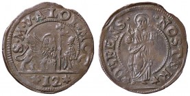 ZECCHE ITALIANE - VENEZIA - Alvise II Mocenigo (1700-1709) - Soldo da 12 bagattini Pao. 19 MI
BB+