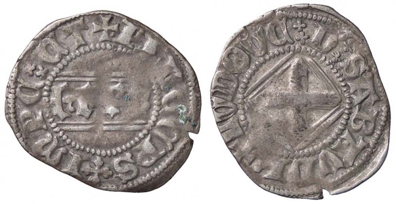 SAVOIA - Ludovico Duca di Savoia (1440-1465) - Quarto - Croce sabauda in losanga...