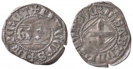 SAVOIA - Ludovico Duca di Savoia (1440-1465) - Quarto - Croce sabauda in losanga doppia /R FERT gotico tra quattro parallele MIR 167k NC (MI g. 1,28)I...