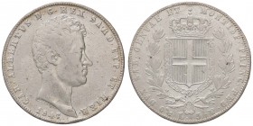 SAVOIA - Carlo Alberto (1831-1849) - 5 Lire 1847 G Pag. 261; Mont. 137 AG Colpetti
MB/qBB