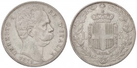SAVOIA - Umberto I (1878-1900) - 5 Lire 1879 Pag. 590; Mont. 33 AG
BB