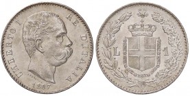 SAVOIA - Umberto I (1878-1900) - Lira 1887 Pag. 604; Mont. 49 AG
FDC