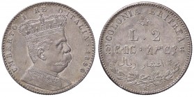 SAVOIA - Eritrea - 2 Lire 1890 Pag. 632; Mont. 82 R AG Impercettibile colpetto al ciglio
FDC