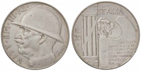 SAVOIA - Vittorio Emanuele III (1900-1943) - 20 Lire 1928 Elmetto Pag. 680; Mont. 76 NC AG Segnetti
BB+