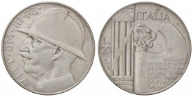 SAVOIA - Vittorio Emanuele III (1900-1943) - 20 Lire 1928 Elmetto Pag. 680; Mont. 76 NC AG Colpetto
BB/BB+