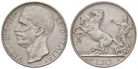 SAVOIA - Vittorio Emanuele III (1900-1943) - 10 Lire 1929 * Biga Pag. 694; Mont. 93 RR AG
SPL/SPL+