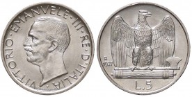 SAVOIA - Vittorio Emanuele III (1900-1943) - 5 Lire 1927 * Aquiletta Pag. 710; Mont. 119 AG Lieve debolezza di conio al bordo del D/ a ore 11
FDC