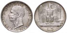 SAVOIA - Vittorio Emanuele III (1900-1943) - 5 Lire 1930 Aquiletta Pag. 713; Mont. 125 AG
FDC