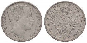 SAVOIA - Vittorio Emanuele III (1900-1943) - 2 Lire 1906 Aquila Pag. 730; Mont. 145 AG
BB/BB+