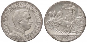 SAVOIA - Vittorio Emanuele III (1900-1943) - 2 Lire 1908 Quadriga lenta Pag. 732; Mont. 147 AG
qFDC