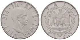 SAVOIA - Vittorio Emanuele III (1900-1943) - 2 Lire 1939 XVIII Impero Pag, 182; Mont. 182 Ac Antimagnetica
qFDC/FDC