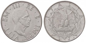 SAVOIA - Vittorio Emanuele III (1900-1943) - 2 Lire 1943 XXI Impero Pag. 762; Mont. 187 R Ac
qFDC