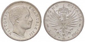 SAVOIA - Vittorio Emanuele III (1900-1943) - Lira 1907 Aquila Pag. 767; Mont. 192 AG
FDC