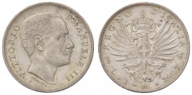 SAVOIA - Vittorio Emanuele III (1900-1943) - Lira 1907 Aquila Pag. 767; Mont. 192 AG
SPL